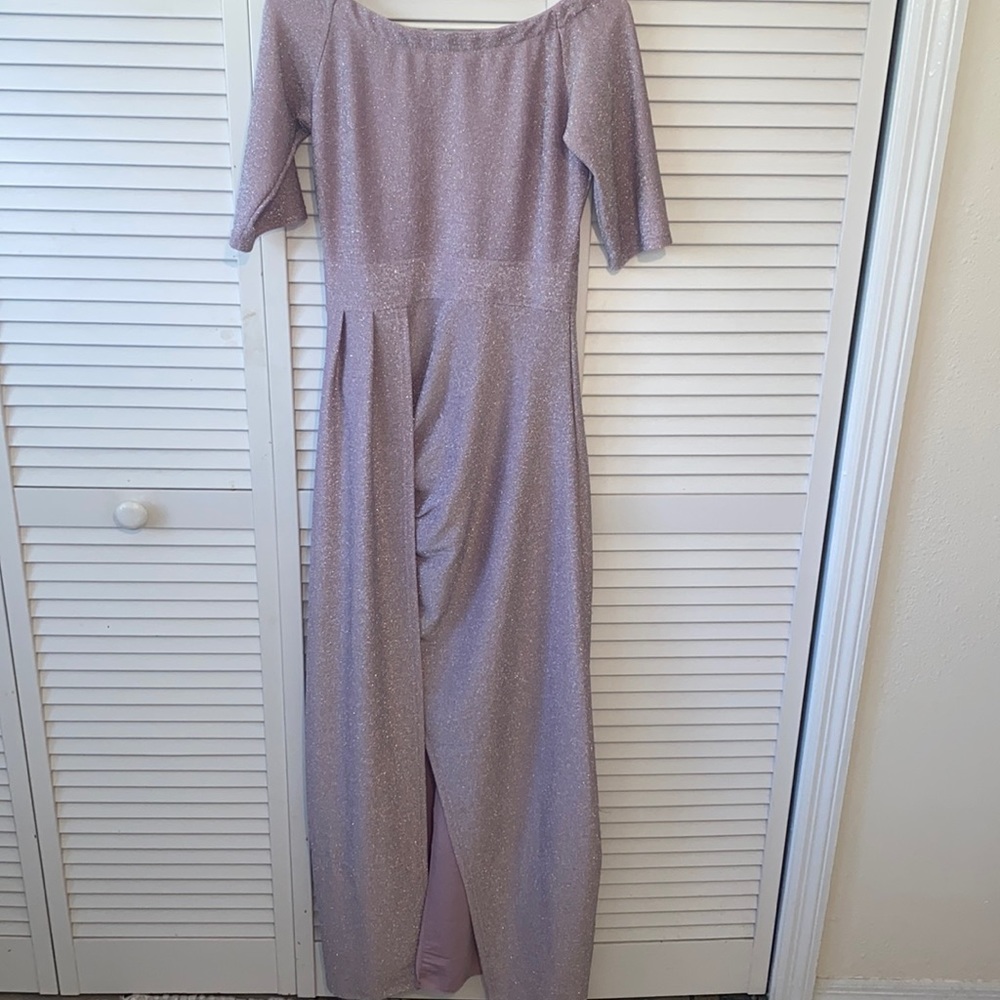 Sparkly Purple Dress (Gown, Wedding Guest Dress, Formal)